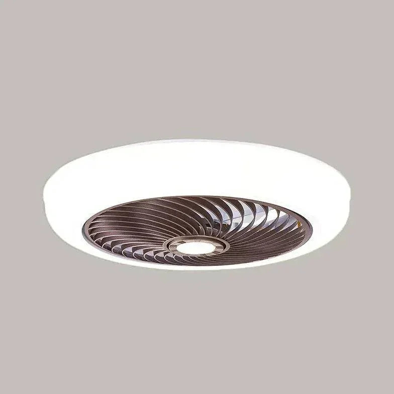 Plafonnier Ventilateur De Chambre En Spirale Invisible - Clowas.fr