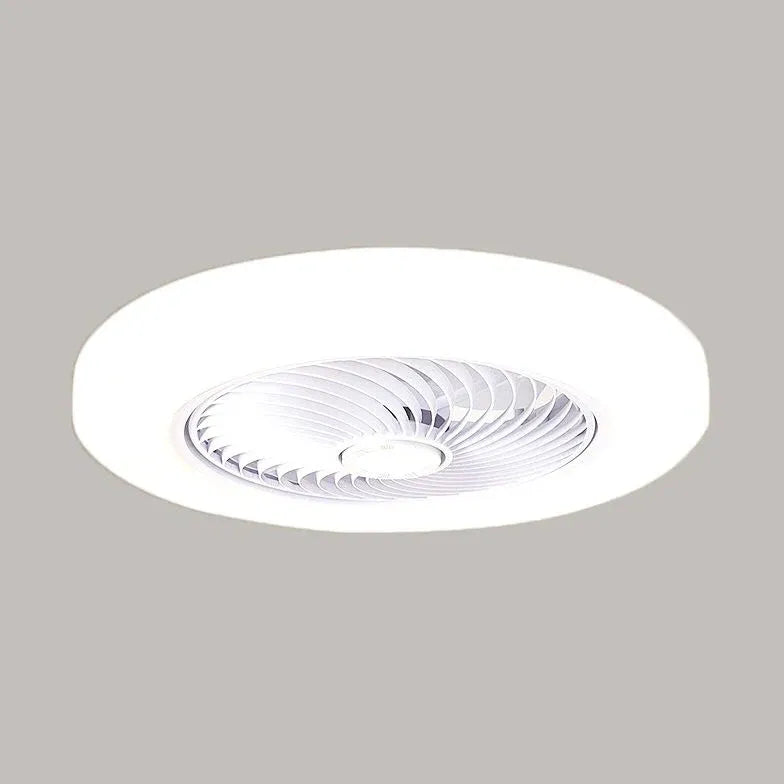 Plafonnier ventilateur de chambre en spirale invisible