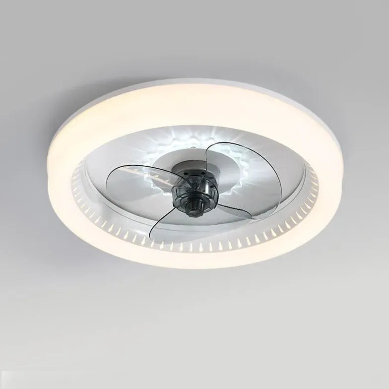 Ventilateur de plafond moderne des fleurs avec lumière