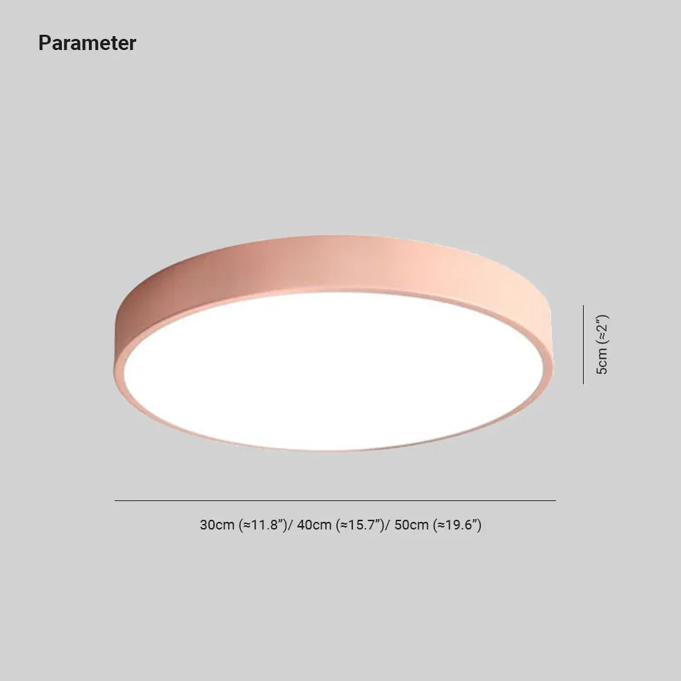 Luminaire applique plafond LED moderne rond ultra-mince