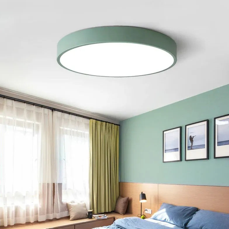 Luminaire applique plafond LED moderne rond ultra-mince