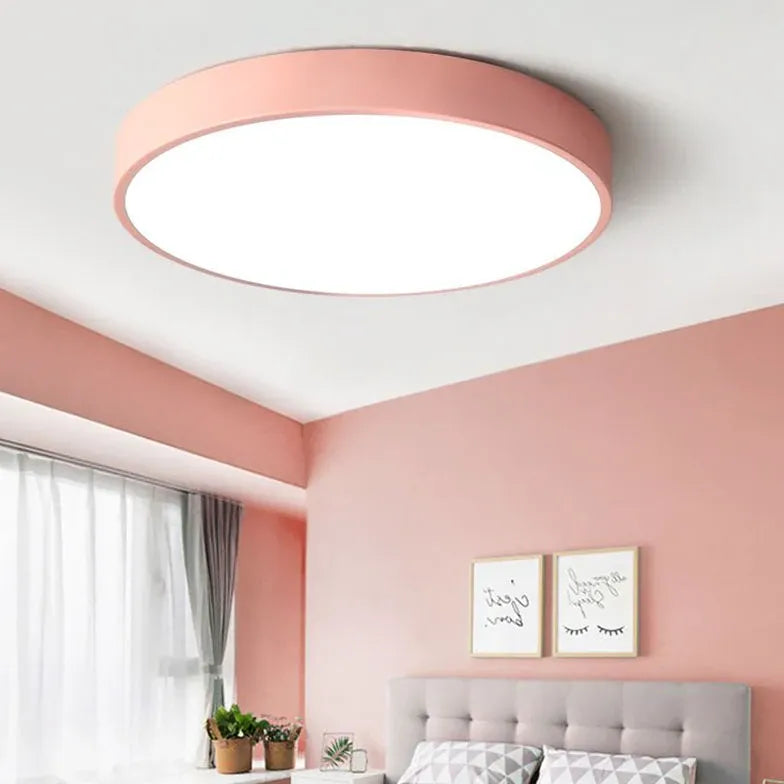 Luminaire applique plafond LED moderne rond ultra-mince