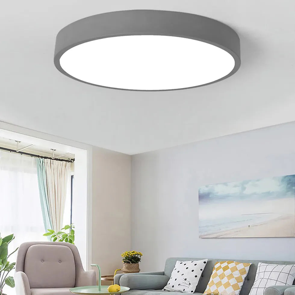 Luminaire applique plafond LED moderne rond ultra-mince