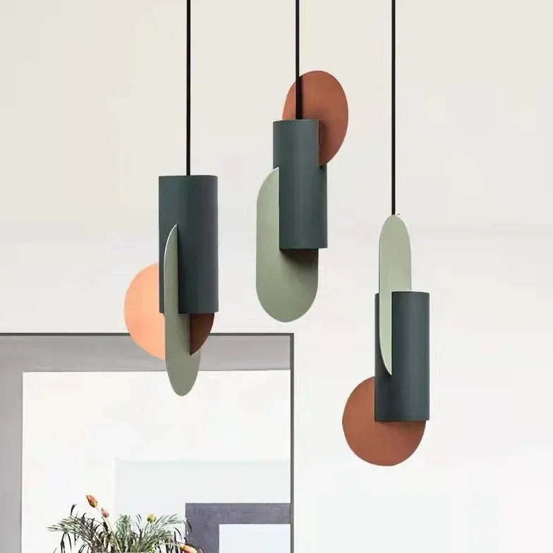 Luminaire suspension triple nordique créatif design