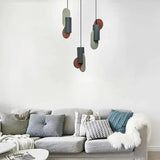 Luminaire suspension triple nordique créatif design