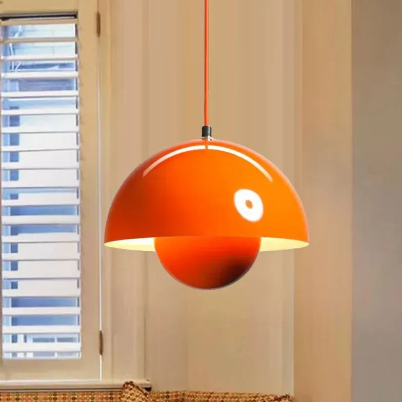 Hemispherical Art Modern Dining Room Pendant Light