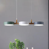 Colorful Disc Dining Room Modern Pendant Light