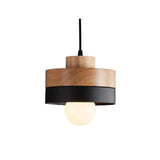 Lustre Bois Rond Créatif Nordique - Clowas.fr