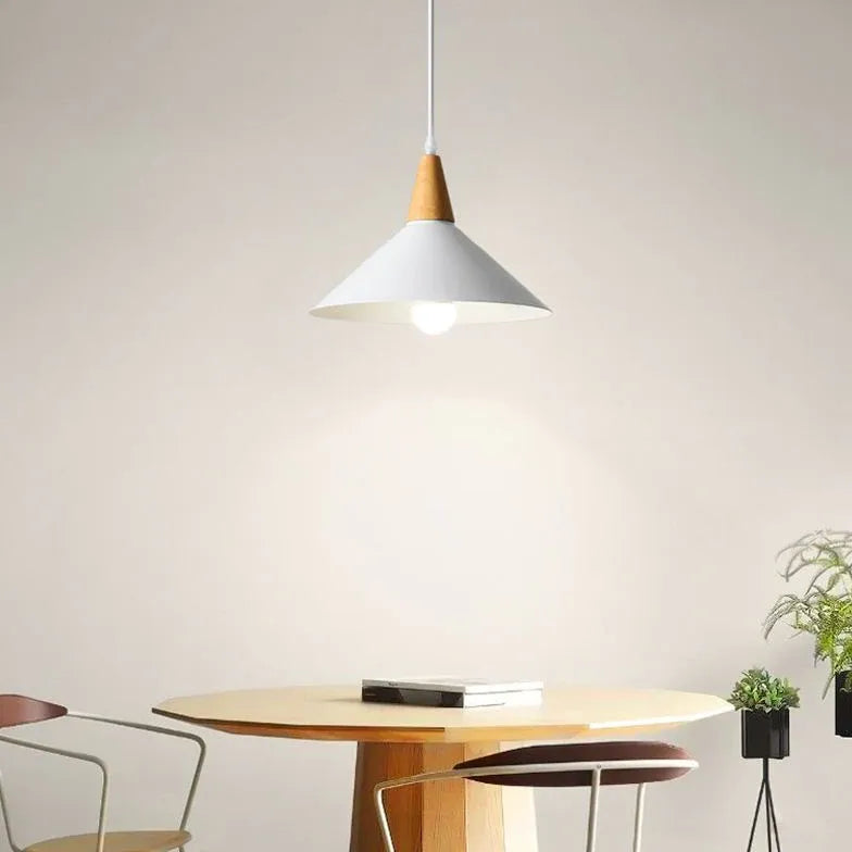 Lustre minimaliste moderne à ampoule unique