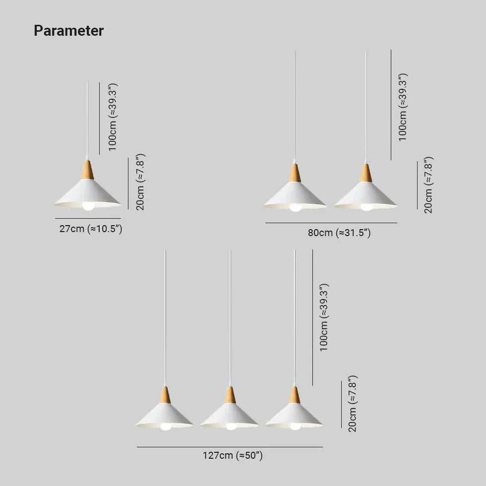 Lustre minimaliste moderne à ampoule unique