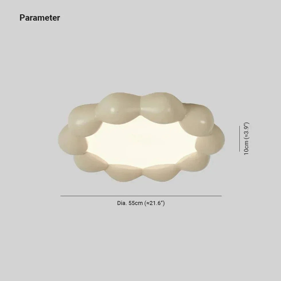 Plafonnier De Chambre Plat Créatif Moderne - Clowas.fr