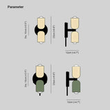 Lampe De Chevet En Applique Créative Moderne Nordique Colorée - Clowas.fr