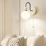 Modern Globe  Plug in Wall Lights