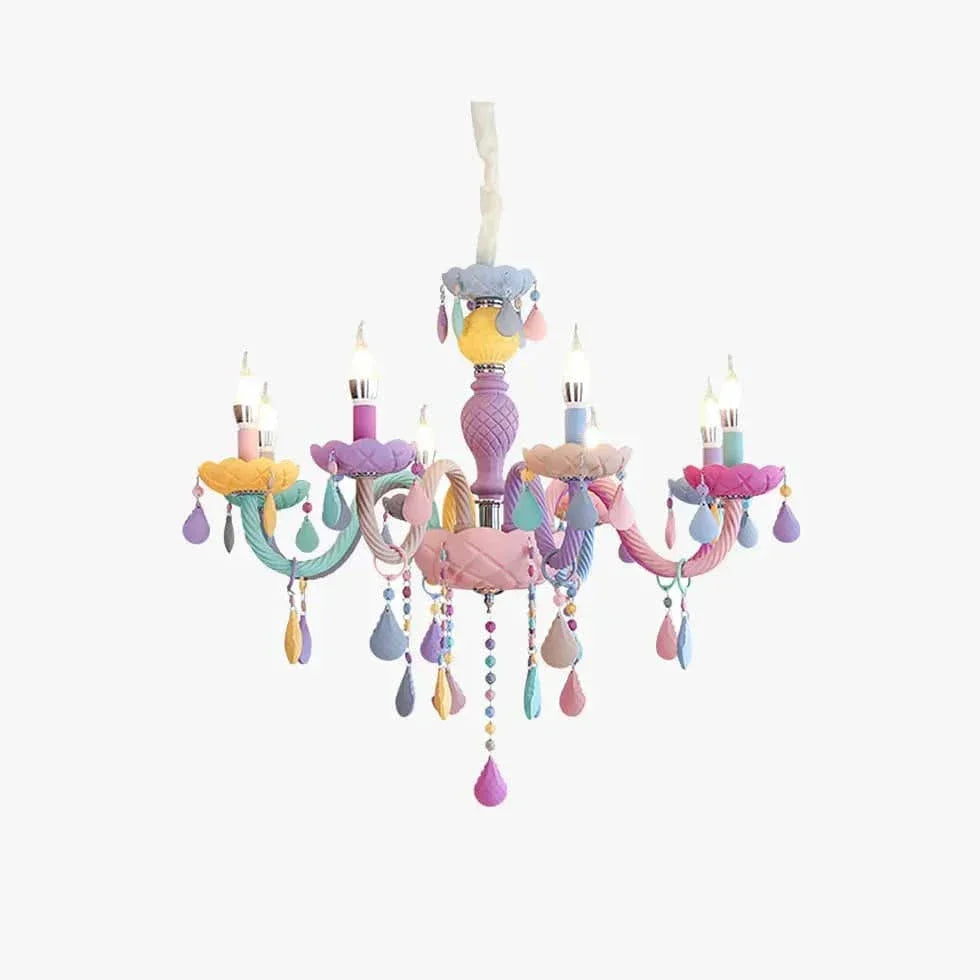 Lustre Princesse Créatif Chambre Enfant Arc-En-Ciel - Clowas.fr