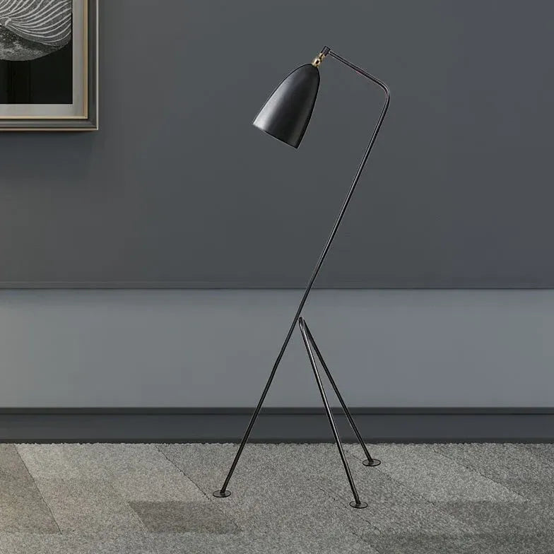 Tripod incliné lampadaire minimaliste