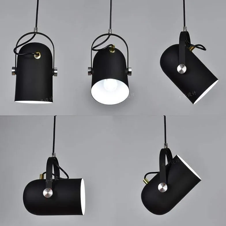 Multicolor Bucket Modern Pendant Light