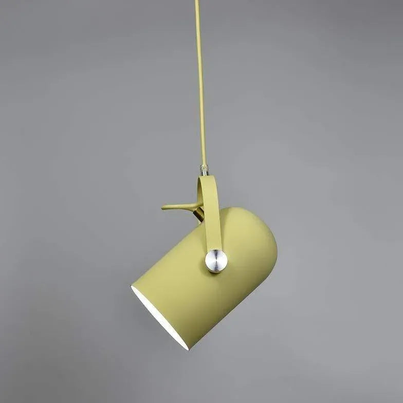 Multicolor Bucket Modern Pendant Light