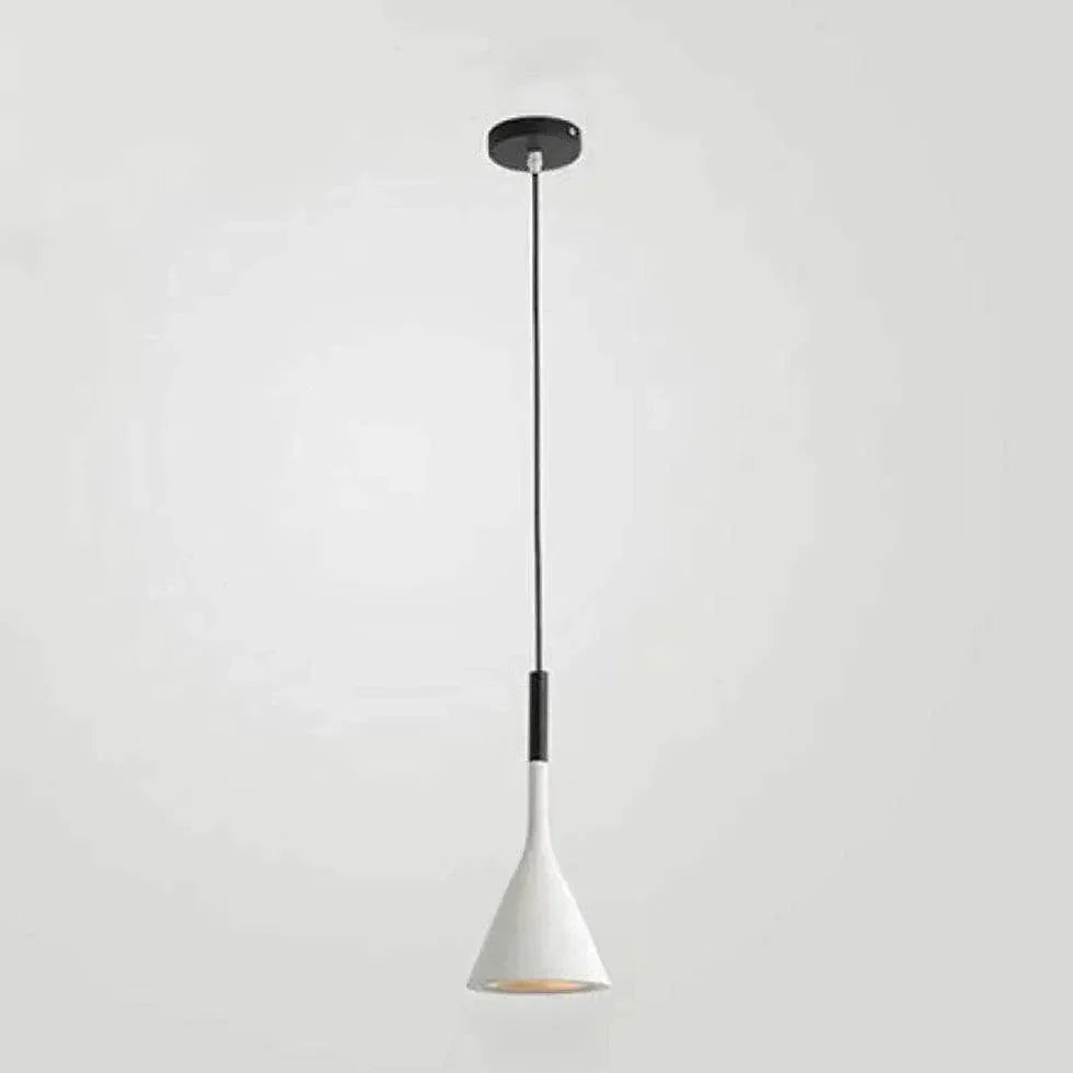 Lustre Industriel Moderne Noir Simple - Clowas.fr