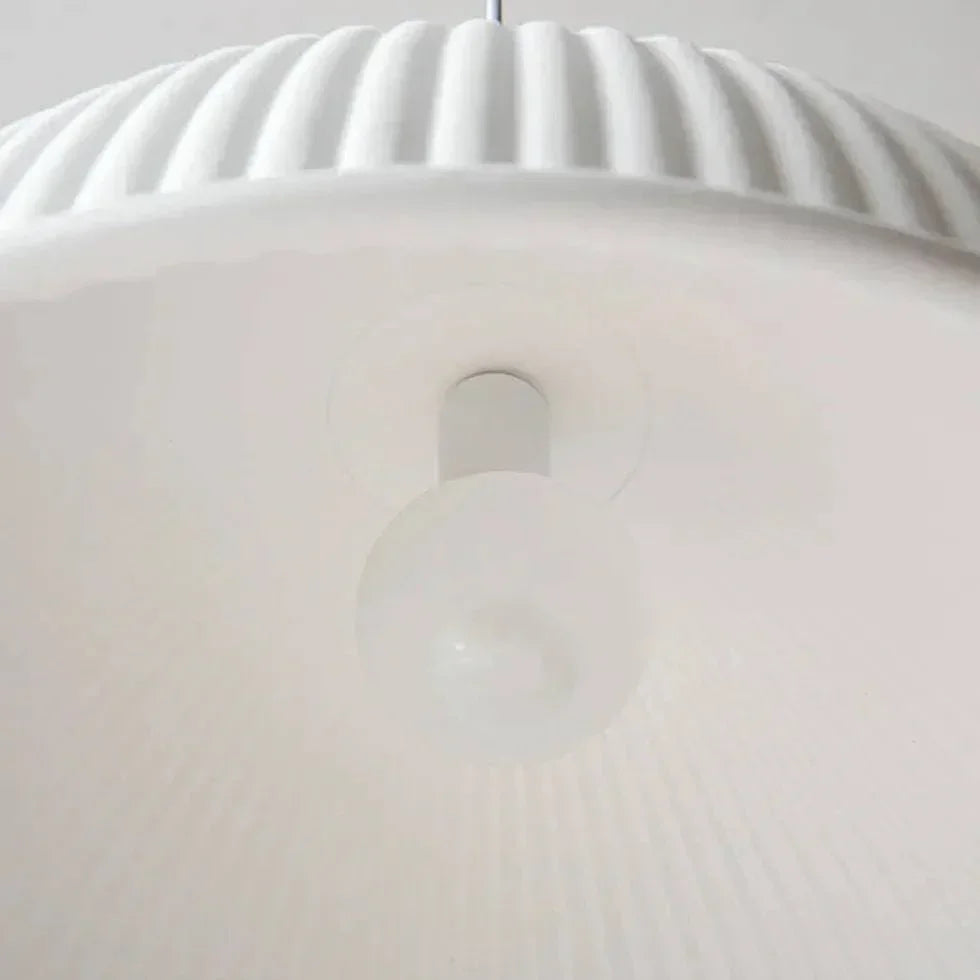 Suspension Ronde Blanche Pour Salle À Manger - Clowas.fr