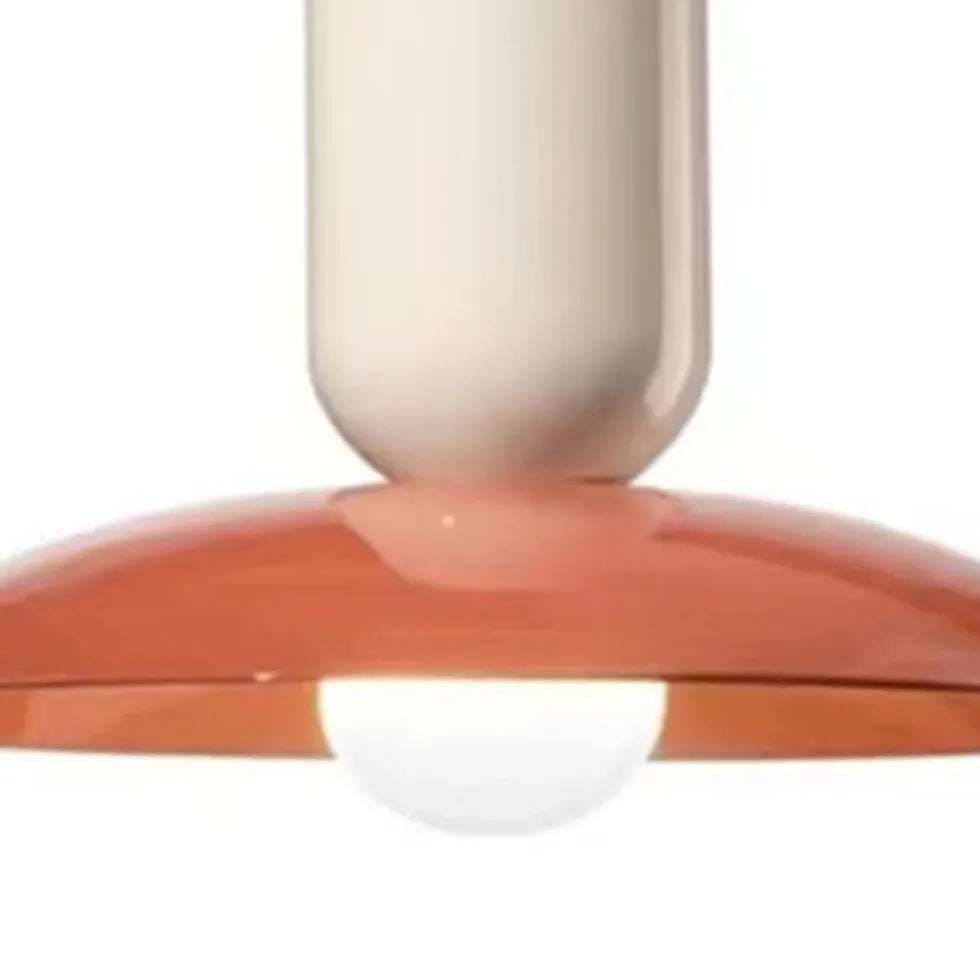 Suspension opaline vintage créative moderne