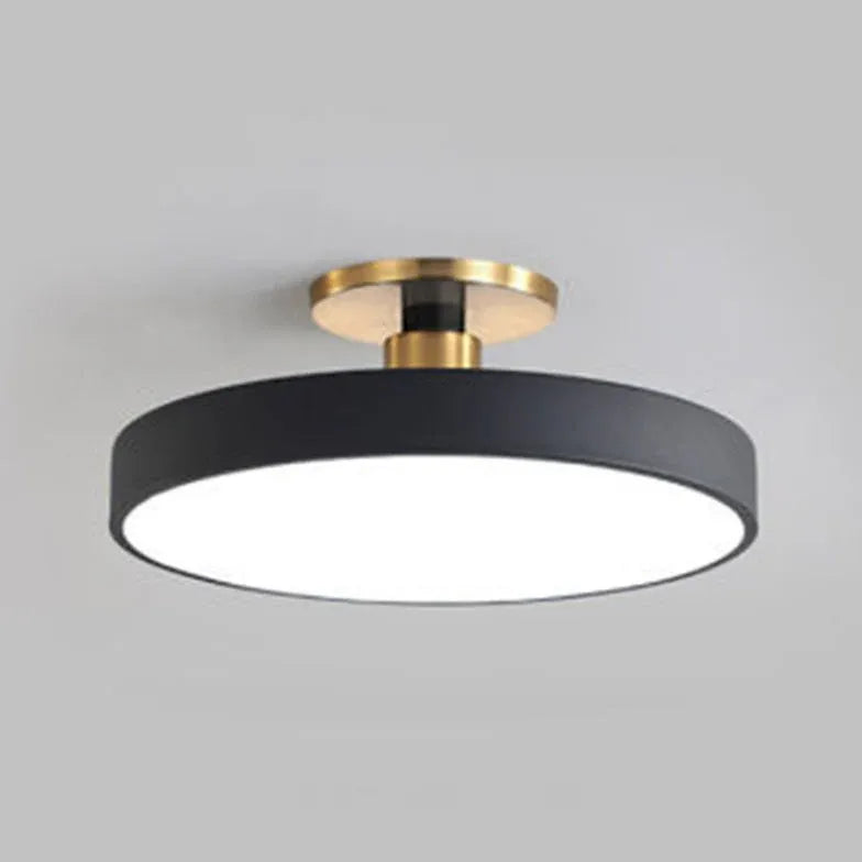 Disc Modern Minimalist Bedroom Ceiling Light