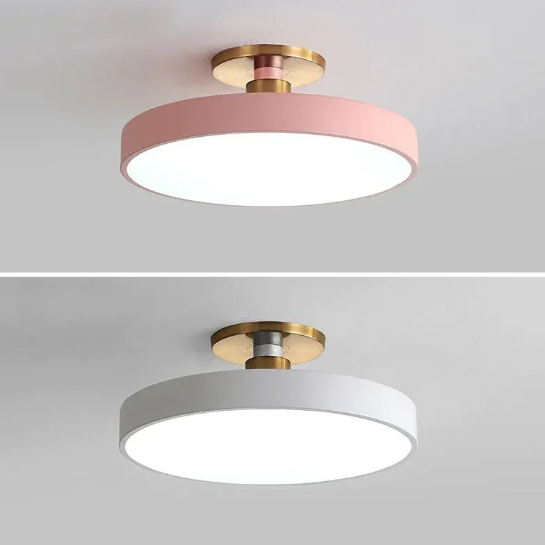 Disc Modern Minimalist Bedroom Ceiling Light