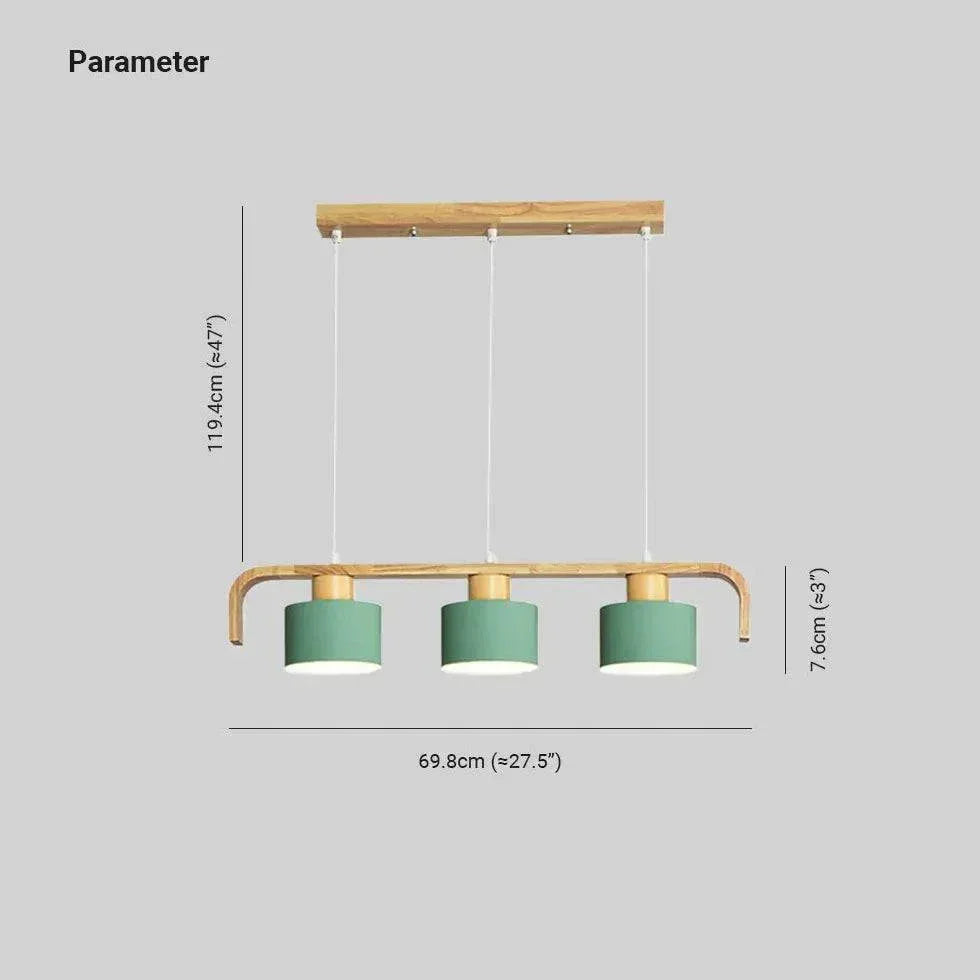 Suspension E27 Nordique Créative Moderne Bois - Clowas.fr