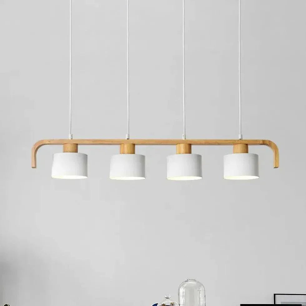 Suspension E27 Nordique Créative Moderne Bois - Clowas.fr