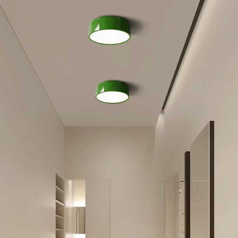 Smooth Round Led Modern Flush Ceiling Lights