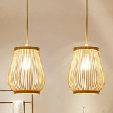 Natural Hollowing Kitchen Rattan Pendant Light