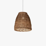 Suspension 3 Lampes Rotin Vintage Décoratif - Clowas.fr