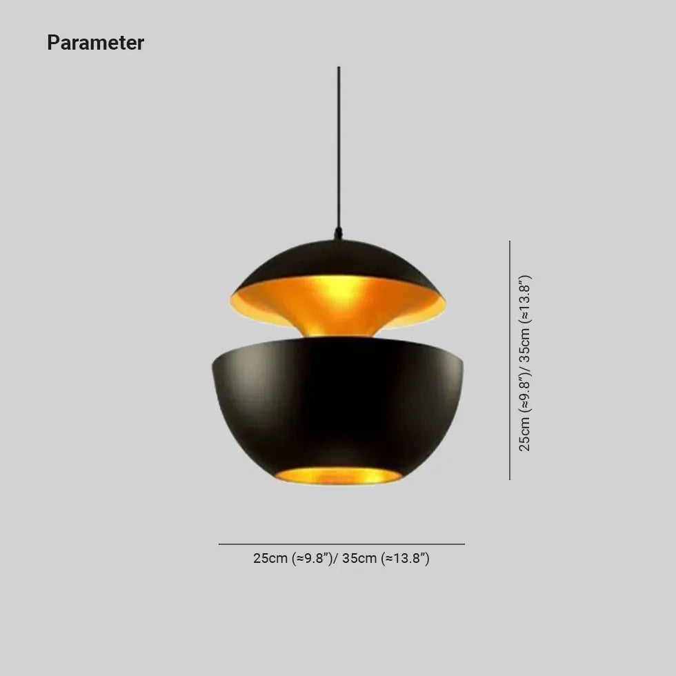 Suspension LED en forme de pomme pour cuisine