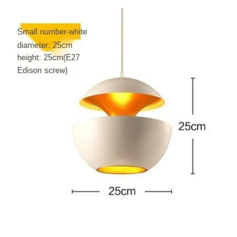 Suspension LED en forme de pomme pour cuisine