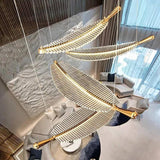 Luminaire Suspension Doré Nordique Créatif - Clowas.fr