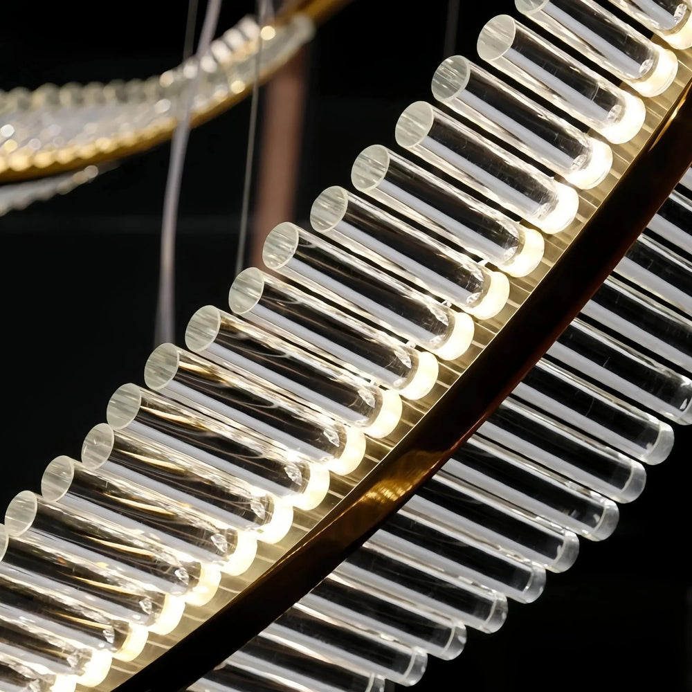 Luminaire Suspension Doré Nordique Créatif - Clowas.fr