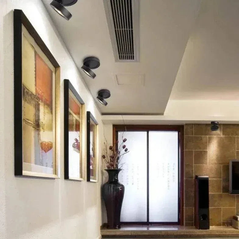 Plafonnier A Led Carré Ajustable Rotatif Ultra-Fin - Clowas.fr