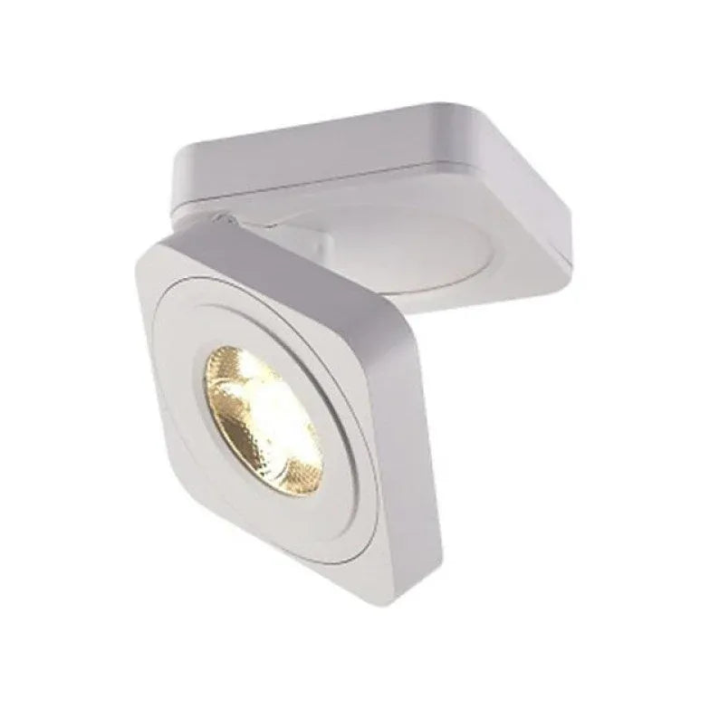 Plafonnier a led carré ajustable rotatif ultra-fin