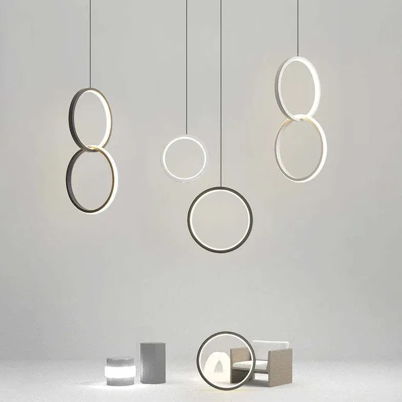 Lustre style industrielle créatif moderne minimaliste