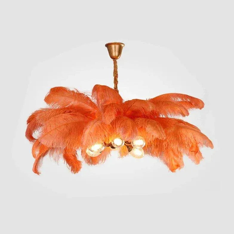 Suspension Plumes Nordique Créative Pour Chambre - Clowas.fr