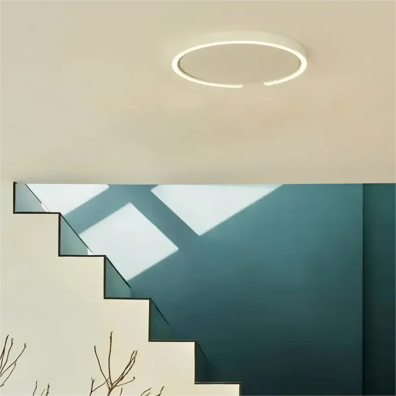 Plafonnier LED Design Moderne Forme Anneau Pour Salle À Manger