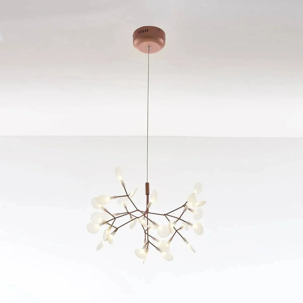 Luminaire Moderne Suspension Luminaire En Rose Doré - Clowas.fr