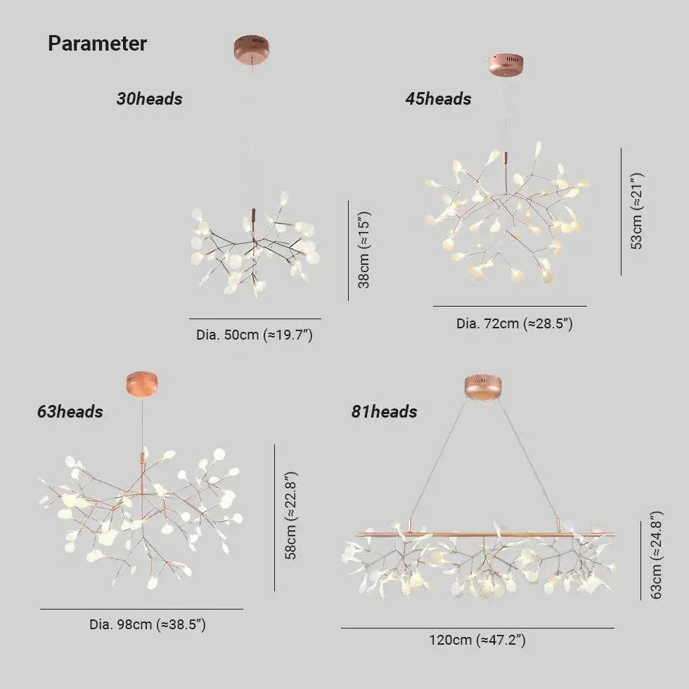 Luminaire Moderne Suspension Luminaire En Rose Doré - Clowas.fr