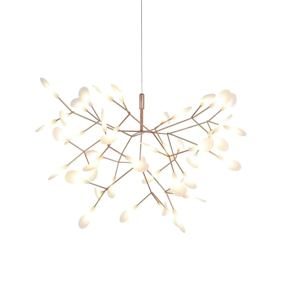 Luminaire Moderne Suspension Luminaire En Rose Doré - Clowas.fr