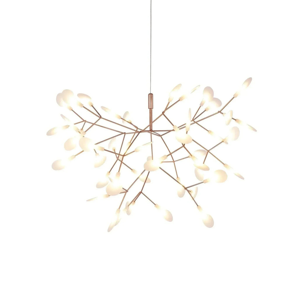 Luminaire Moderne Suspension Luminaire En Rose Doré - Clowas.fr
