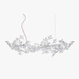 Lustre Créatif Italien Moderne En Argent - Clowas.fr