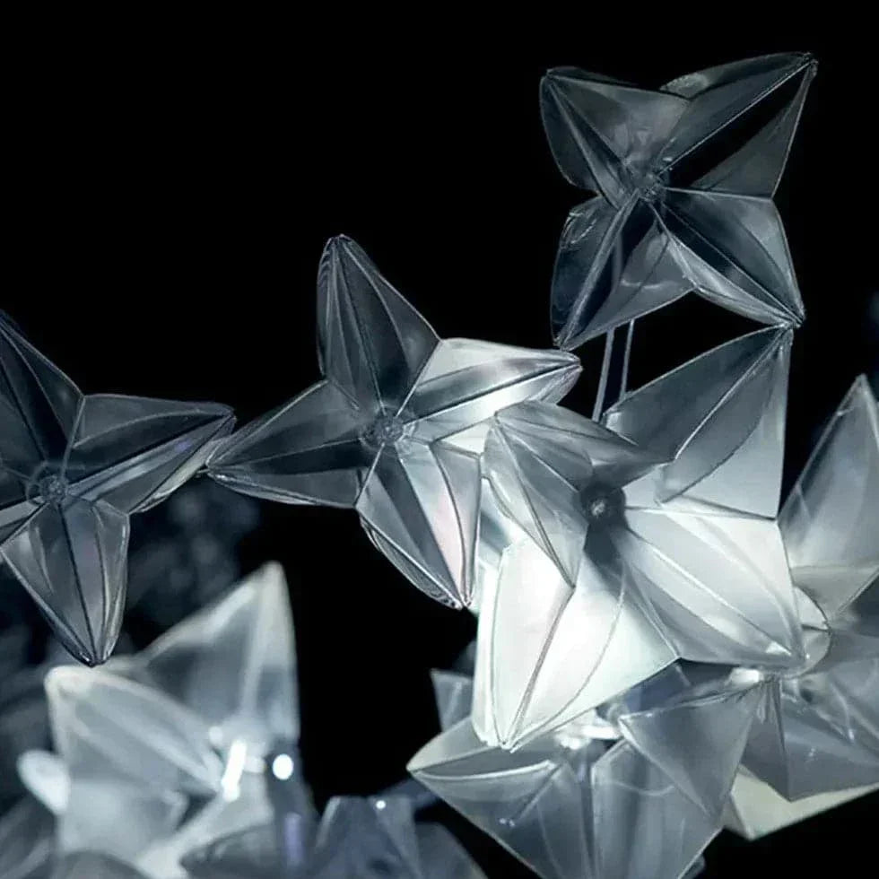 Lustre Créatif Italien Moderne En Argent - Clowas.fr