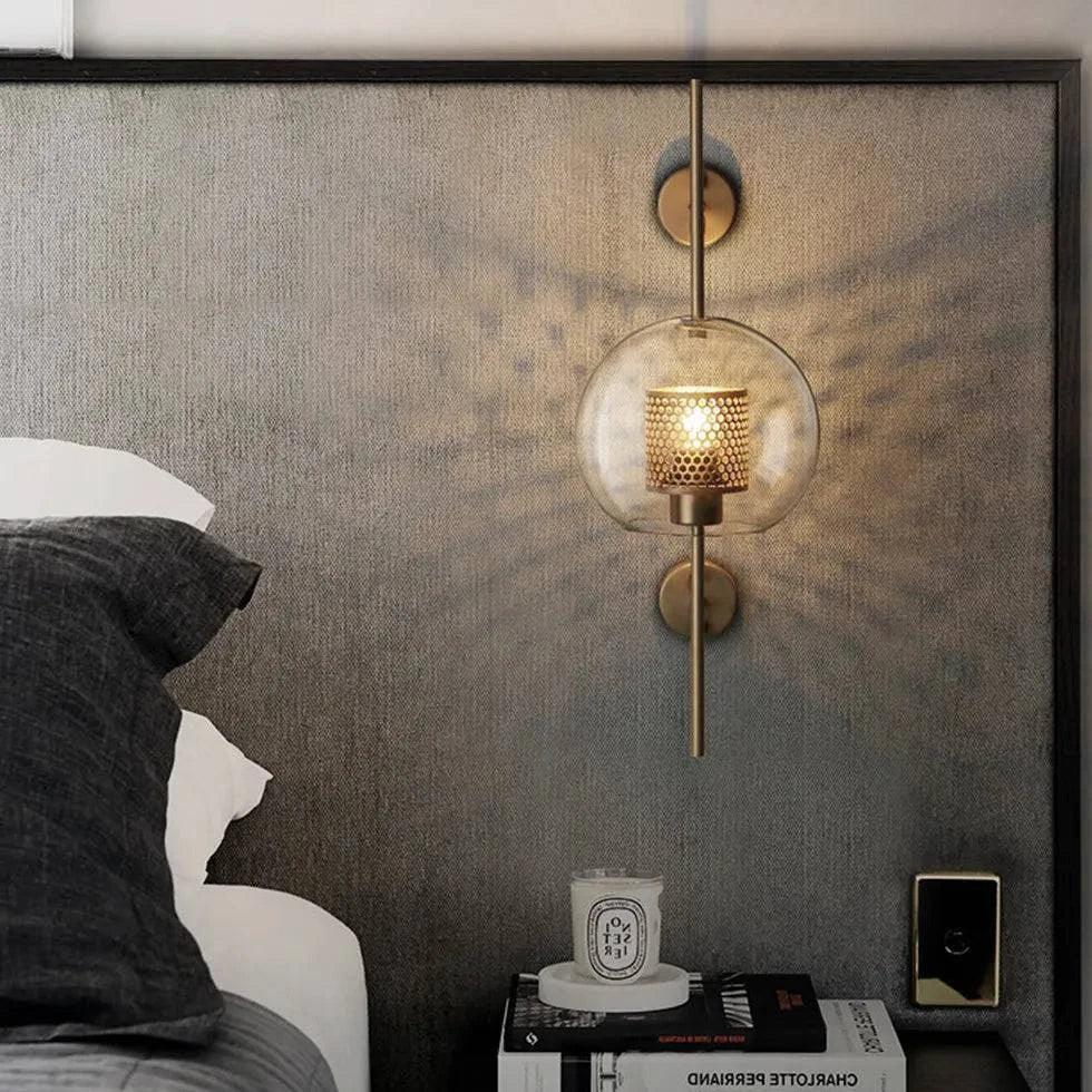 Applique Murale En Verre Alvéolaire Industrielle - Clowas.fr