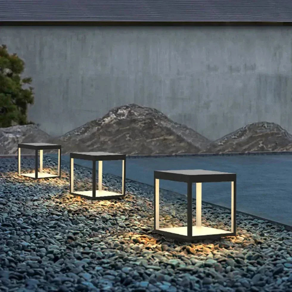 Lampadaire Exterieur Pour Piscine Solaire Moderne - Clowas.fr