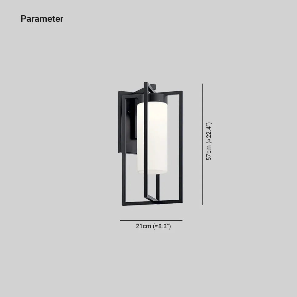 Luminaire applique extérieure solaire jardin décoratif