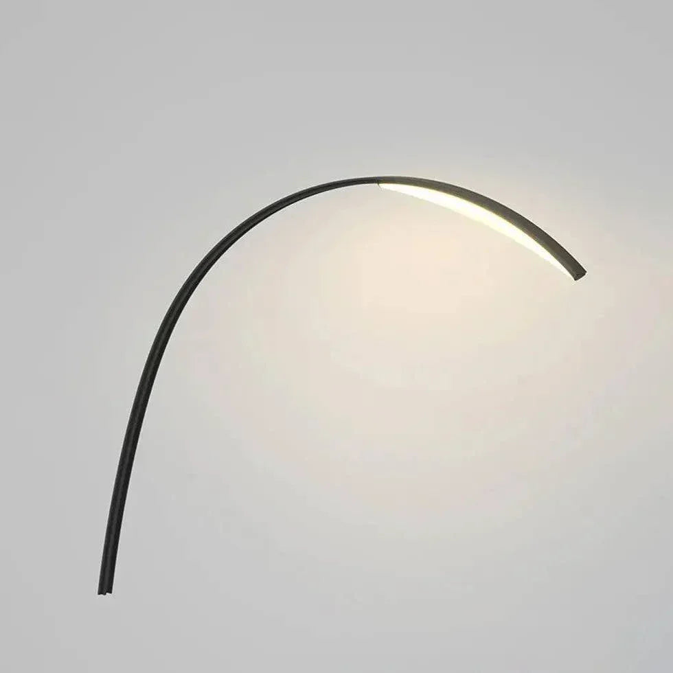 Lampadaire Extérieur Créatif À Arc Noir Simple - Clowas.fr